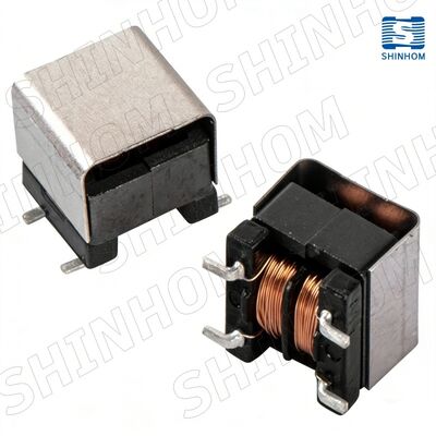 Kwaliteit  SLFE8.3 Series Common Mode Choke with 1500 Vdc Isolation Voltage, Wide Inductance Range 1 mH to 50 mH, and Extended Temperature Range -40°C to +105°C for EMI Filtering fabriek