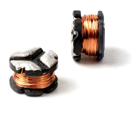 SMD 3 Gekronkelde de Verhogingsinductor van de Speldendraad CD75-25UH/800UH