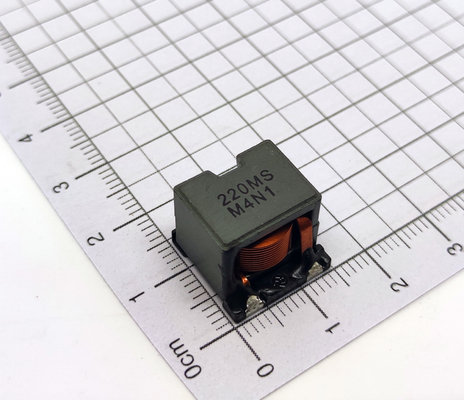 Inductor van de de Draad Hoge Huidige Macht van SMD de Vlakke voor gelijkstroom-Convertors