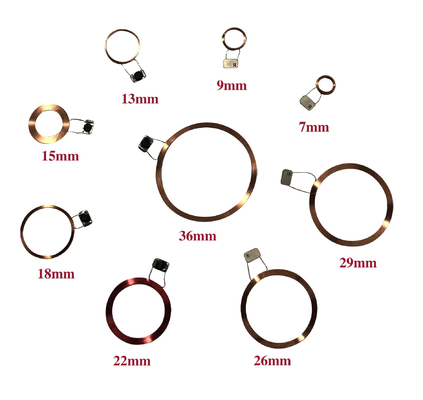 Hoogfrequente IC spoel compatibel met M1S50 UID-kaart 7.0-36.0mm Grootte
