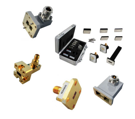 Laag insetsverlies Hoge vermogenstolerantie Breedfrequentiebedekking Waaggeleidercomponenten voor RF-microgolfsystemen