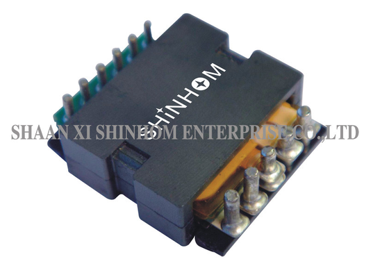 Hoogfrequente platte transformator 3000W Lage EMI voor telecom- en automobielsystemen