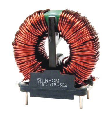Van de de Wijzeinductor van het zonnemachtssysteem de Gemeenschappelijke van de het Ferrietkern Toroidal Inductor ISO9001